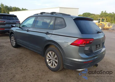 2018 Volkswagen Tiguan 2.0T S from USA, damaged, VIN 3VV0B7AX3JM105341